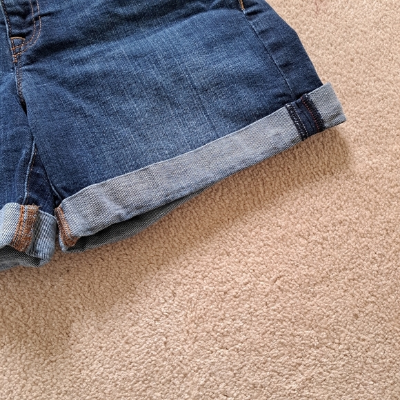 Tommy Hilfiger Denim Shorts Women's Size 6 Blue Stretch Jean Shorts - Picture 8 of 13